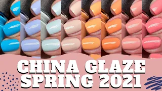 China Glaze Spring 2021 "Cali Dreams" Collection | Review, Live Swatches & Swatch Pictures