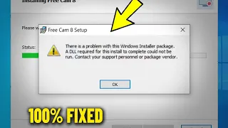 There is a problem with this windows installer package in Windows 10 / 11 /8/7 - How To Fix Error ✅