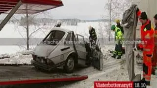 Tödlicher Gigaliner-Unfall in Schweden