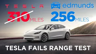 Every Tesla Failed Edmunds EPA Range Test For EV Cars