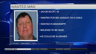 Suspect wanted for sex assault in Mississippi may be in Denver