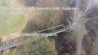Původní průběh železniční tratě Studénka – Sedlnice