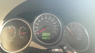 Subaru Forester 2.5 XT 211 km, acceleration 0-100 km/h