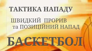 Швидкий прорив та позиційний напад в баскетболі Дистанційне навчання Школа