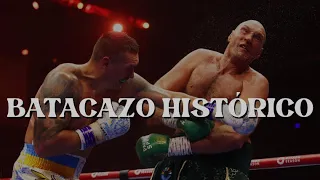 El ucraniano Oleksandr Usyk derrotó al campeón invicto Tyson Fury por decisión dividida