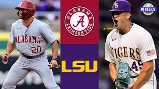 Alabama vs #1 LSU Highlights (AMAZING GAME!) | Game 2 | 2023 College Baseball Highlights