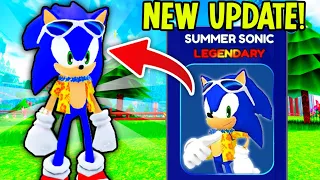 I Found *SECRET CODE* For NEW SUMMER SONIC IN SONIC SPEED SIMULATOR!