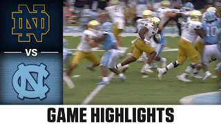 Notre Dame vs. North Carolina | ACC Football Highlights (2022)