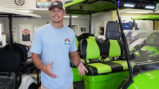 STREET LEGAL GOLF CARTS | ICON i40 and I60L | Salty Frye Golf Carts