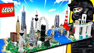 I Built a GIANT LEGO CITY... then i started WORLD WAR 3