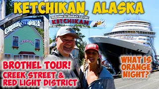 Koningsdam Holland America Cruise Port Ketchikan, Alaska | Dolly's House Brothel Tour | Creek St.