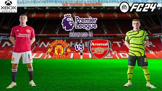 FC 24 - Manchester United vs Arsenal - Premier League 23/24 at Old Trafford | Xbox Series S 4K