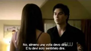 The Vampire Diaries   2x08   Damon tells Elena that he loves her   SUB ITA