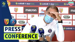 Press Conference RC LENS - PARIS SAINT-GERMAIN (1-0)  / 2020-2021