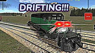 How to Drift your Train 🤣 | Train and Rail Yard Simulator