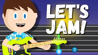 Guitar Lesson for Kids - Episode 4 - Let's Jam! #guitar #kids