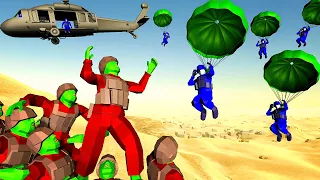 Defending Military Helis From Zombie Siege in Ravenfield