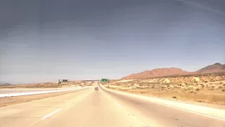 Los Angeles to Las Vegas Drive Time Lapse