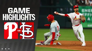 Phillies vs. Cardinals Game Highlights (4/9/24) | MLB Highlights