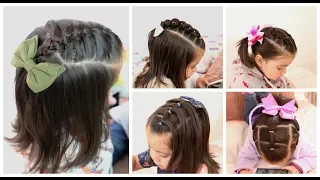 PEINADOS BONITOS PARA NIÑA l QUICK & EASY GIRLS HAIRSTYLES