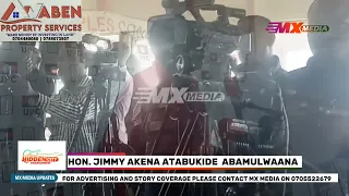 HON. JIMMY AKENA ATEEREDE AKAKA ABAAGALA OKUMUSUUZA ENTEBE YA UPC- " MUNUUNE KUVU SIJITA".