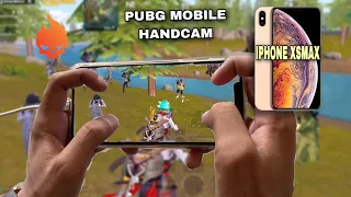 iphone xs max pubg test 2023 handcam Gameplay | 4finger full gyro | #17 RAITH GAMING |