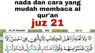 khusus bagi lansia dan pemula yang terbata bata membaca al qur'an #juz21