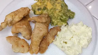 How to prepare catfish nuggets #catfish #catfishnuggets #lunch