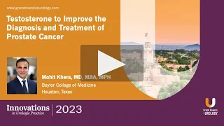 Testosterone to Improve the Diagnosis and Treatment of Prostate Cancer