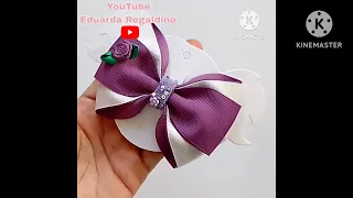 Laço de Gorgurão 💞 Simples e fácil 💞para Iniciantes💞 Diy -pap