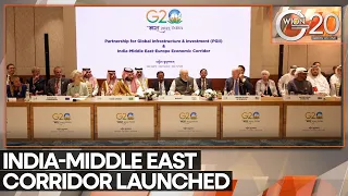G20 Summit 2023: World leaders announce India-Middle East-Europe economic corridor | WION