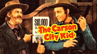 The Carson City Kid (1940) Roy Rogers | Classic Western | Full Length Movie