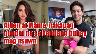 Alden Richards at Maine Mendoza kampante na dahil nakapag pundar na sa kanilang buhay mag asawa