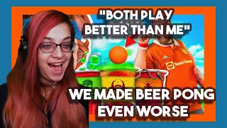 *Both Play Better than Me* We Made Beer Pong Even Worse by Cold Ones | Chicago Reacts