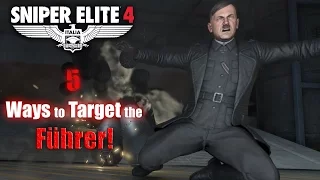 5 Ways To Kill Hitler in Sniper Elite 4