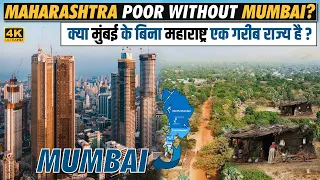 Maharashtra GDP without Mumbai City MMR ? Is Maharashtra Poor State Without Mumbai Metropolitan ?