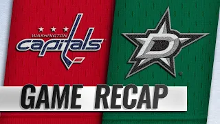 Seguin, Khudobin lead Stars to OT win over Capitals