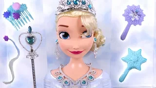 Reine des Neiges Elsa Tête à Coiffer Bijoux ♥ Frozen 2 Elsa Styling Head