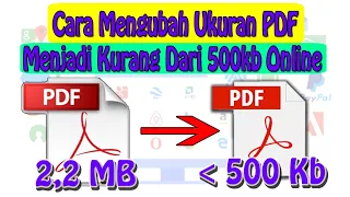 Cara Mengubah Ukuran PDF Menjadi Kurang Dari 500kb Online Tanpa Aplikasi