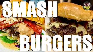 Ep 6: The Best Burger Recipe Ever. Smash Smashed Burgers on the Kamado Joe Classic 2!