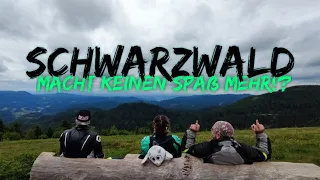 MOTORRÄDER UNERWÜNSCHT! kann man noch Spaß im Schwarzwald haben? | MOTOVLOG | ZÜNDAUSSETZER