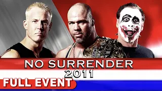 No Surrender 2011 | FULL PPV | Mr. Anderson vs. Kurt Angle vs. Sting For The World Heavyweight Title