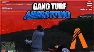 WE RAIDED GANG TURFS WITH AIMBOT | FiveM