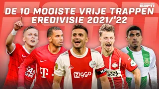 DE 🔟 MOOISTE VRIJE TRAPPEN IN DE EREDIVISIE! 🎯 | Eredivisie 2021/'22 | Top 10 Vrije Trappen