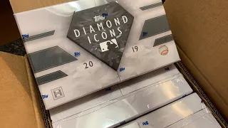 2019 DIAMOND ICONS CASE BREAK!  $6000 BOX OF CARDS!