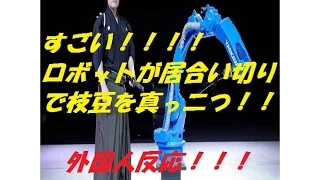 【海外の反応】すごい！！！ロボットが枝豆を居合い切りで真っ二つ！！！