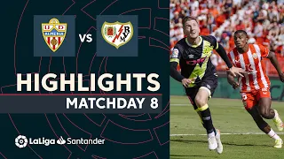 Highlights UD Almería vs Rayo Vallecano (3-1)