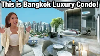 This is Bangkok Luxury Condo!!! Thonglor Top-Class Home Tour in Thailand