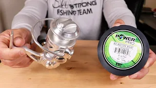 DO THIS To Properly Spool Spinning Reels (And Avoid Line Twists)