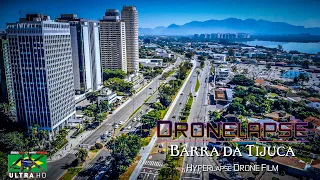 【4K】DRONELAPSE FILM: «Barra da Tijuca (Rio)» Brazil 2020 | Ultra HD